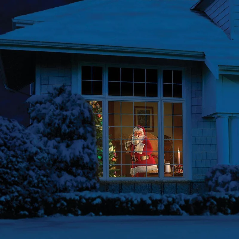 Halloweenprojector – Tien projectievideo's met statief en audio-aansluiting