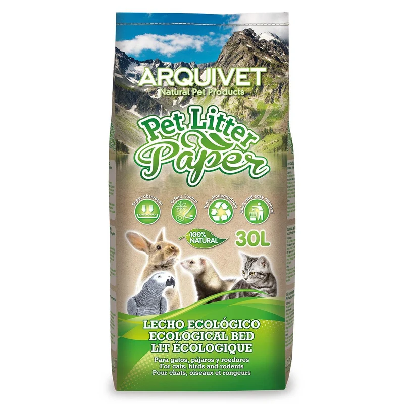 Pet Litter Paper - Lecho ecológico para mascotas