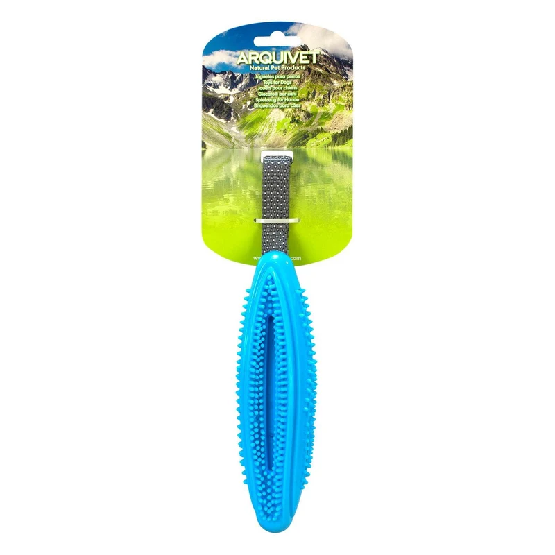 Stick dental azul con tirador