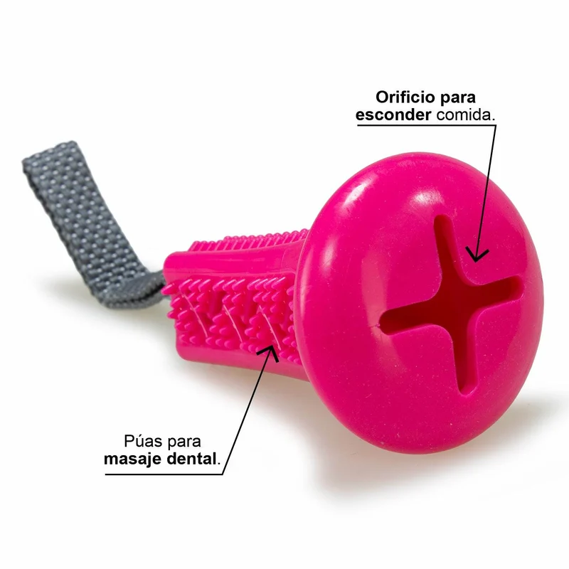 Cepillo dental con tirador