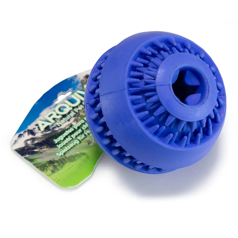 Pelota azul para perro