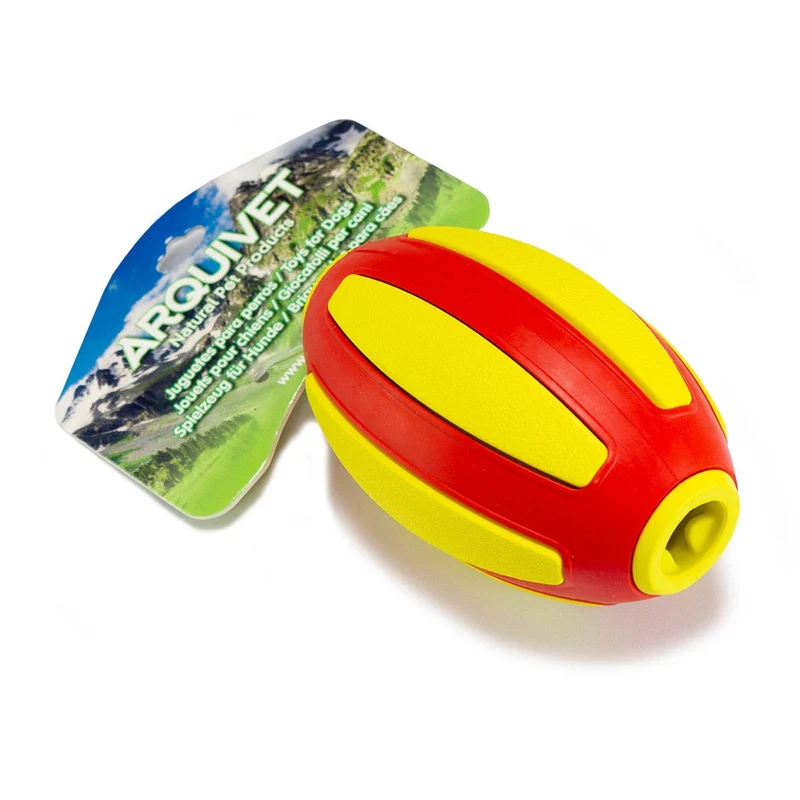 Pelota de rugby para perro