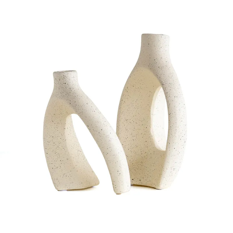 Vaso Moderno in Ceramica per Decorazione Casa Il Gruppone