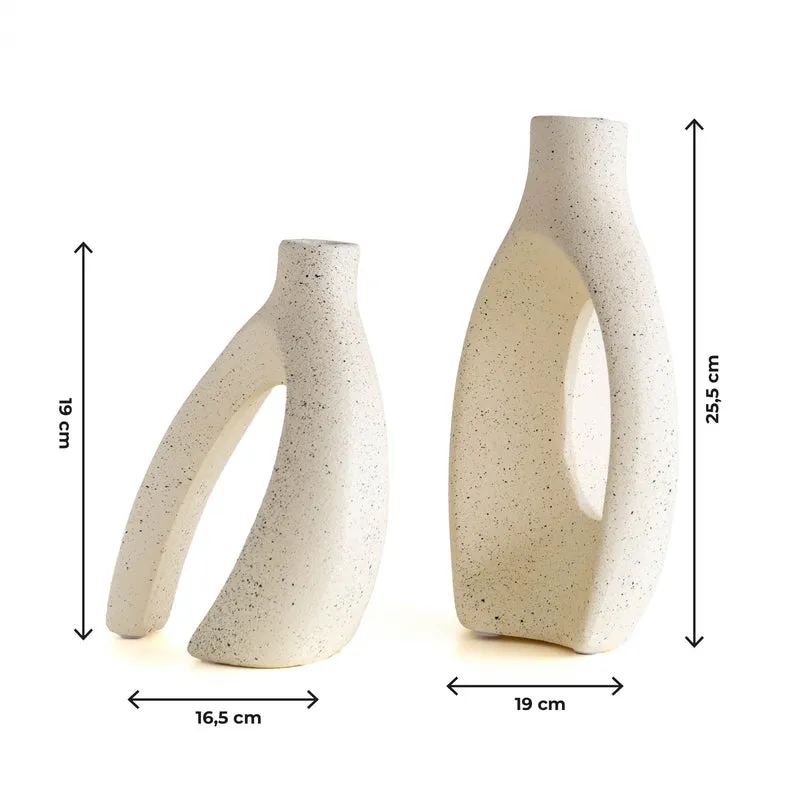 Vaso Moderno in Ceramica per Decorazione Casa Il Gruppone