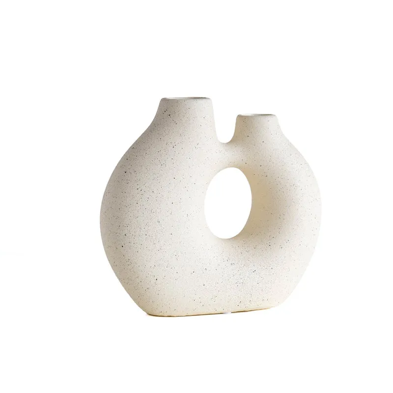 Vaso Moderno in Ceramica per Decorazione Casa Il Gruppone
