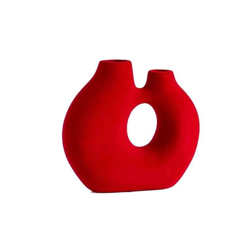 Vaso Moderno in Ceramica per Decorazione Casa Il Gruppone