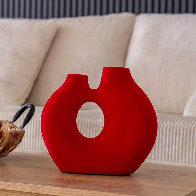 Vaso Moderno in Ceramica per Decorazione Casa Il Gruppone