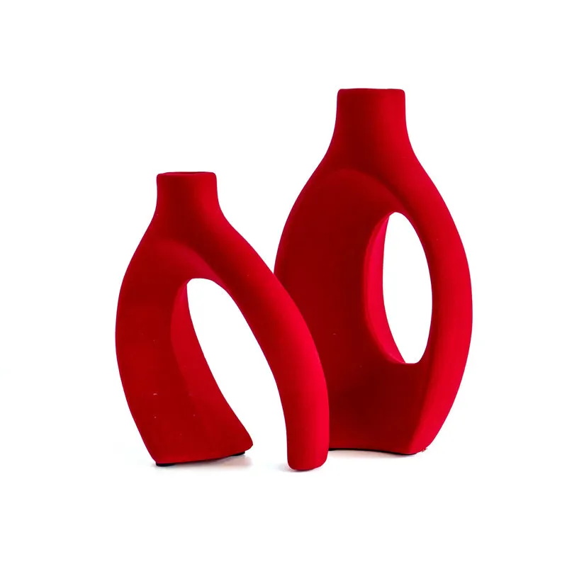 Vaso Moderno in Ceramica per Decorazione Casa Il Gruppone
