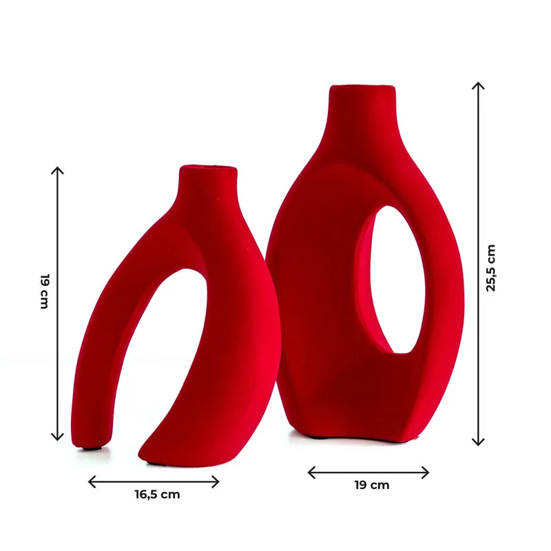Vaso Moderno in Ceramica per Decorazione Casa Il Gruppone