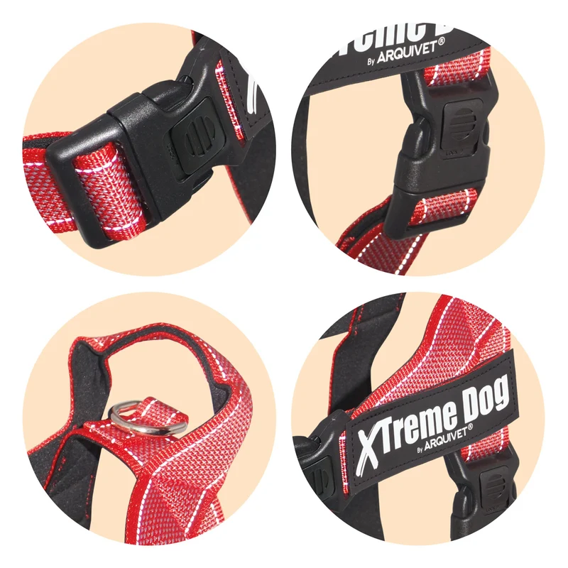 Arnés Classic Xtreme Dog - Rojo