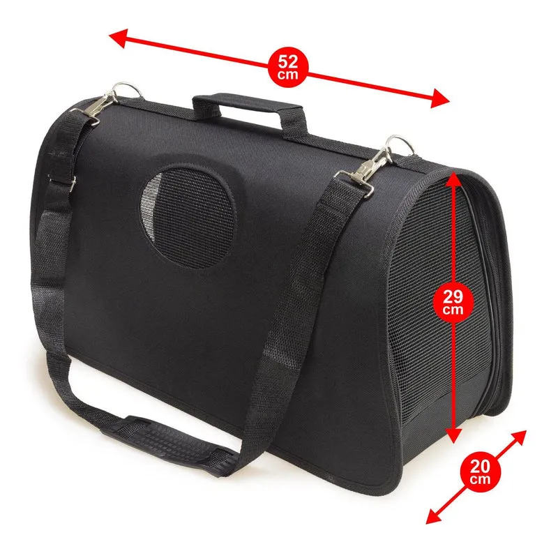 Bolso negro de transporte