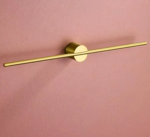 Handdoekstang – Geborsteld aluminium van 40 of 60 cm voor aan de wand