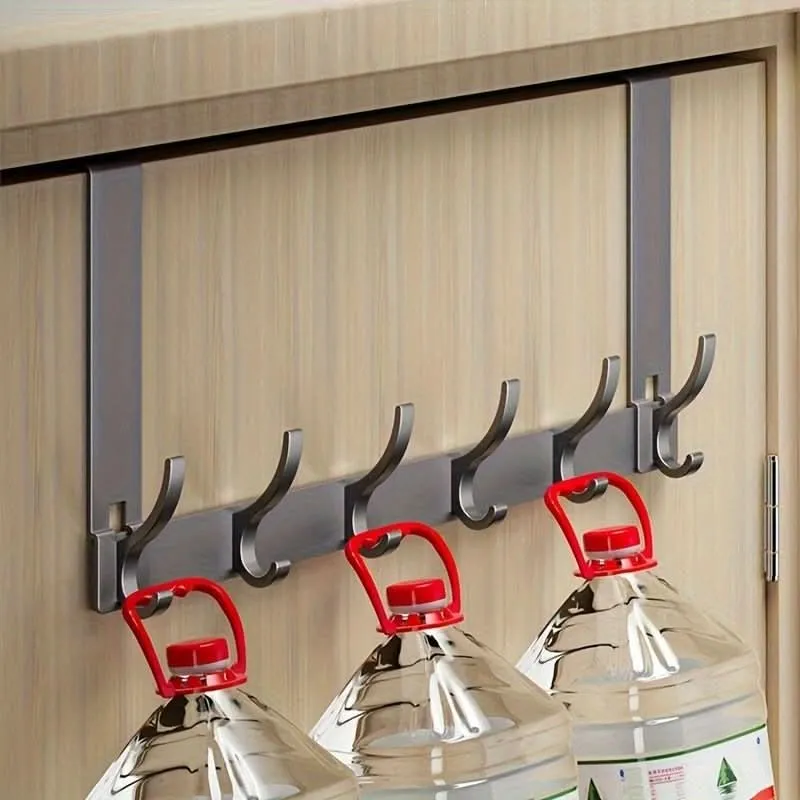 Deurhaak – Aluminium haaklijst over de deur, zonder boren of schroeven