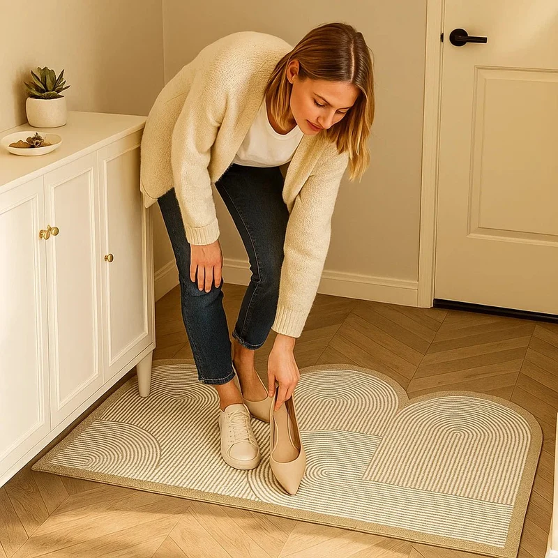 Deurmat wasbaar – Antislip onderkant en zacht loopvlak, machinewas