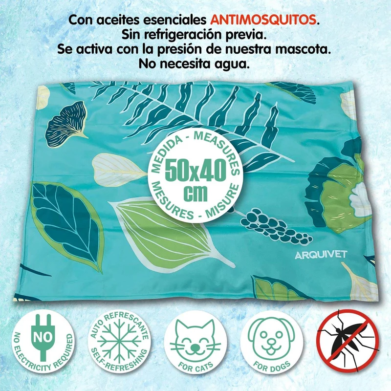Alfombra refrescante antimosquitos