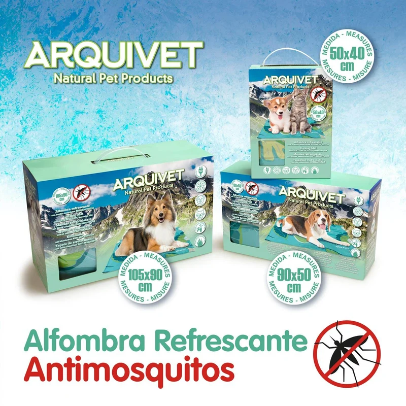 Alfombra refrescante antimosquitos