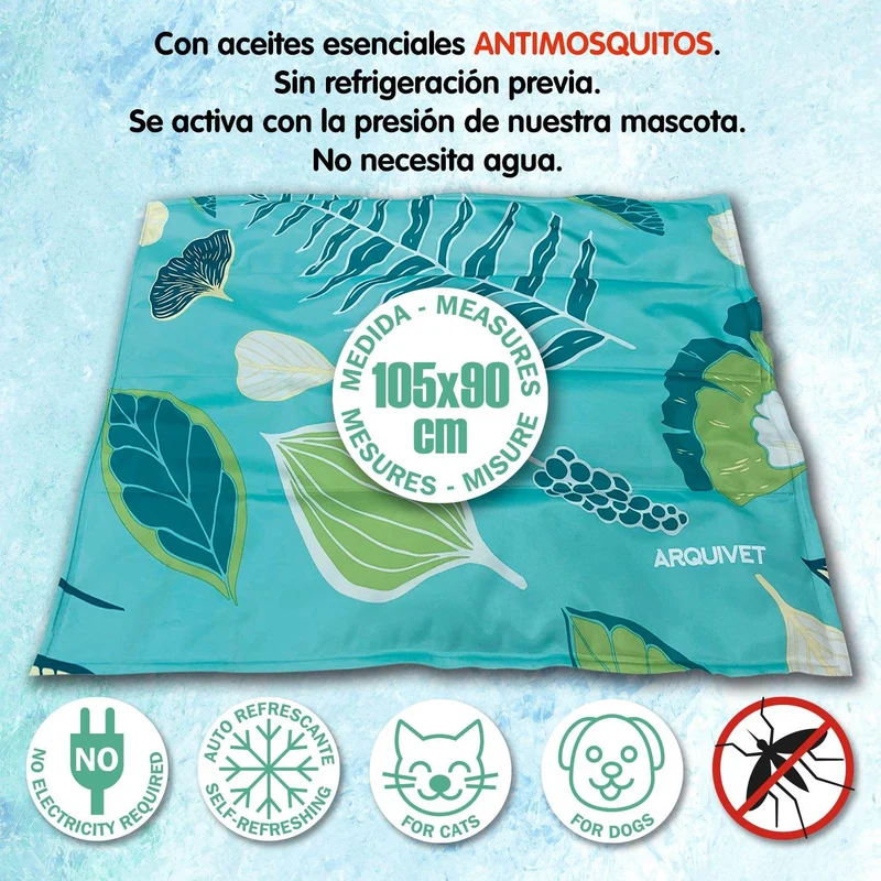 Alfombra refrescante antimosquitos