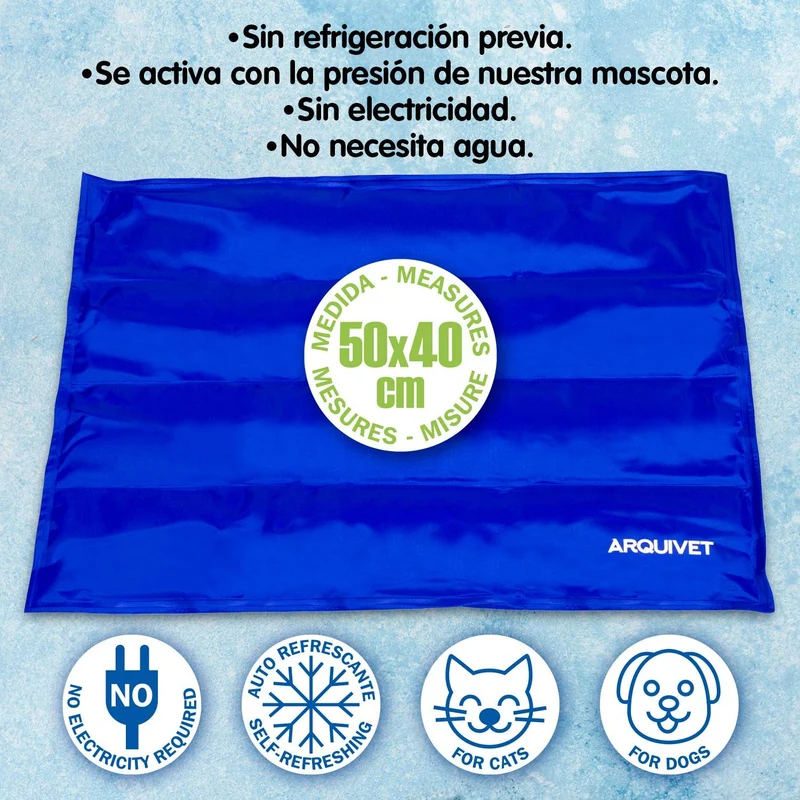 Alfombra refrescante para perros y gatos