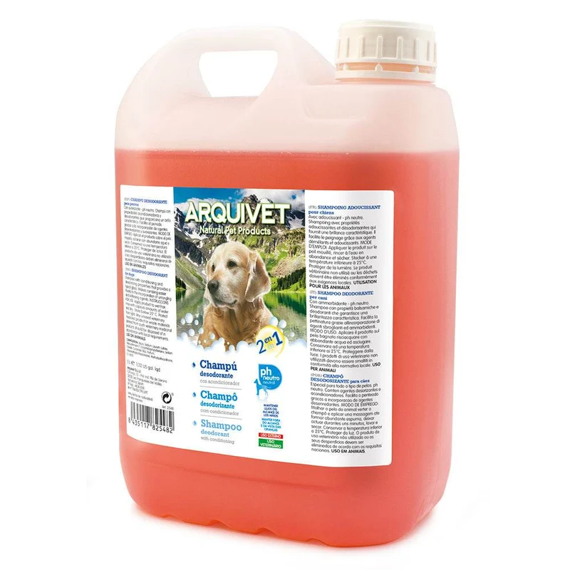 Champú desodorante 2 en 1 (250 ml. / 750 ml. / 5L.)