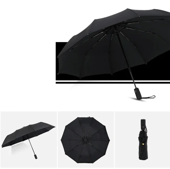 Stormparaplu – Windbestendig, Compact & Ergonomisch Handvat 110 cm