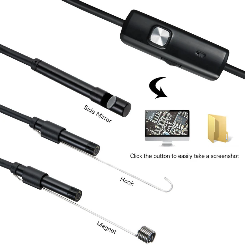 Endoscoopcamera – flexibele inspectiecamera met verlichting