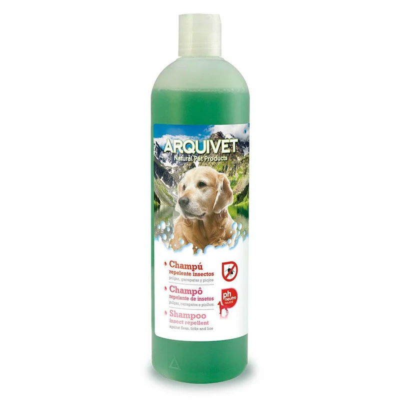 Champú repelente de insectos (250 ml. / 750 ml. / 5 L.)