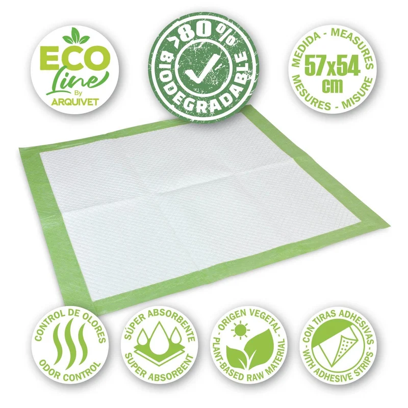 Empapadores biodegradables