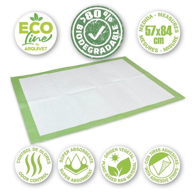 Empapadores biodegradables