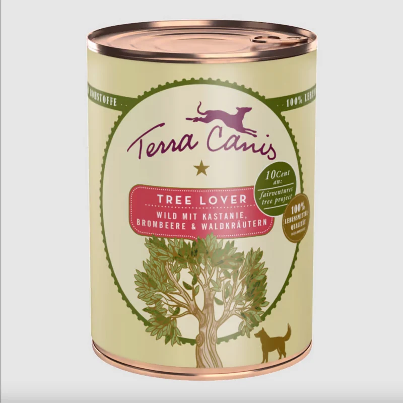 Terra Canis Tree Lover – Selvaggina con castagna, mora ed erbe di bosco
