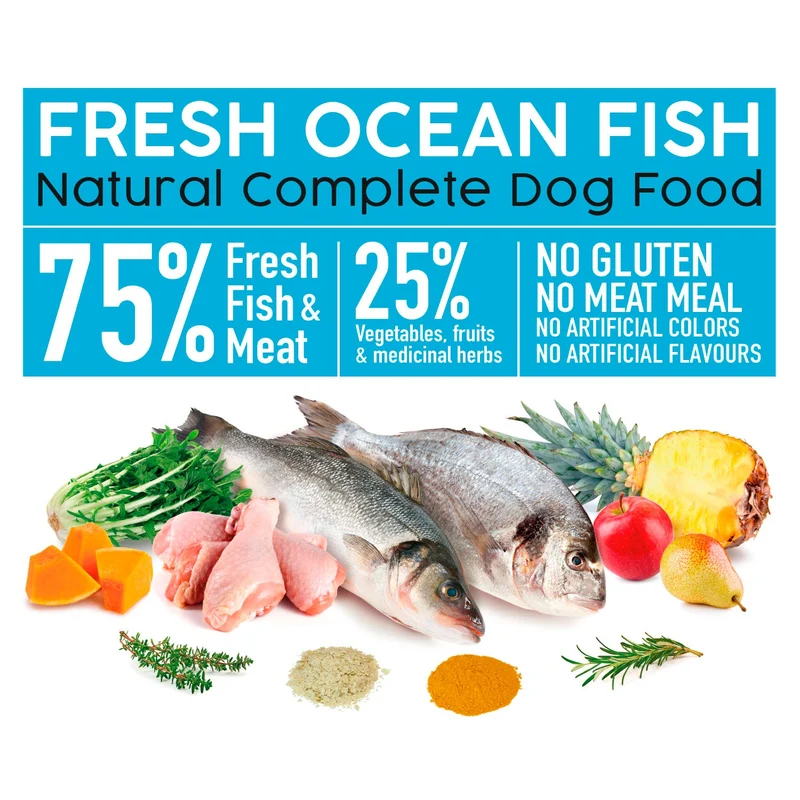 Alimento semihúmedo con Pescado fresco Oceánico - Fresh