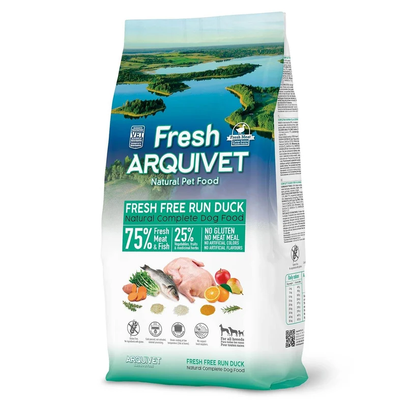 Alimento semihúmedo con Pato fresco criado en libertad - Fresh