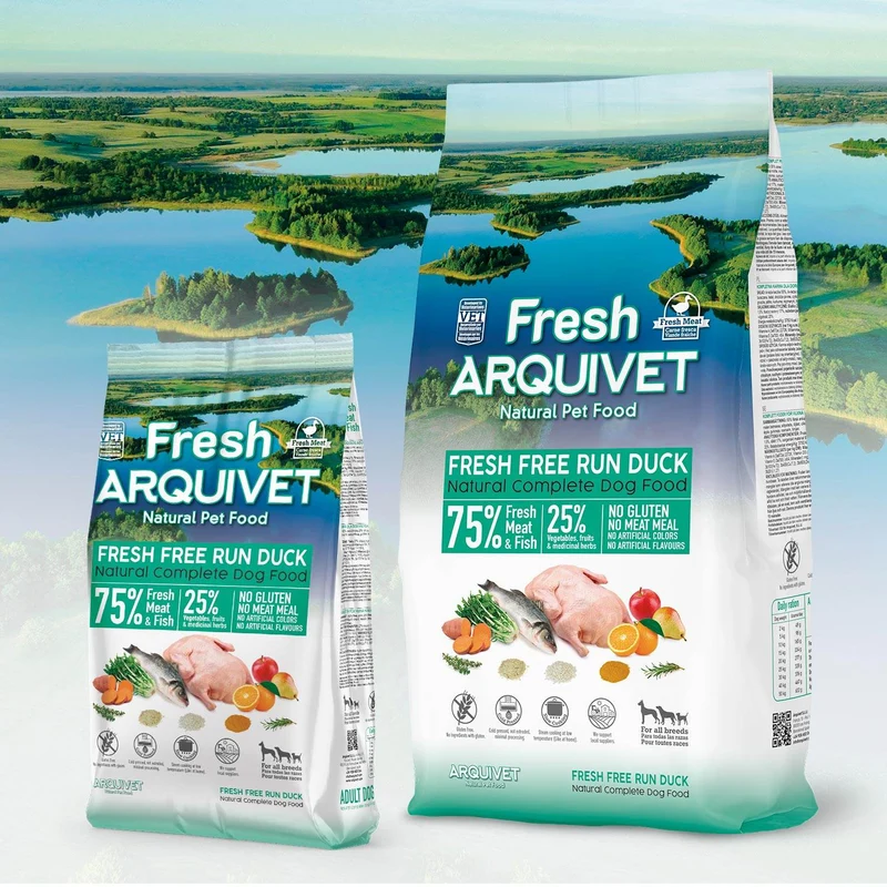Alimento semihúmedo con Pato fresco criado en libertad - Fresh