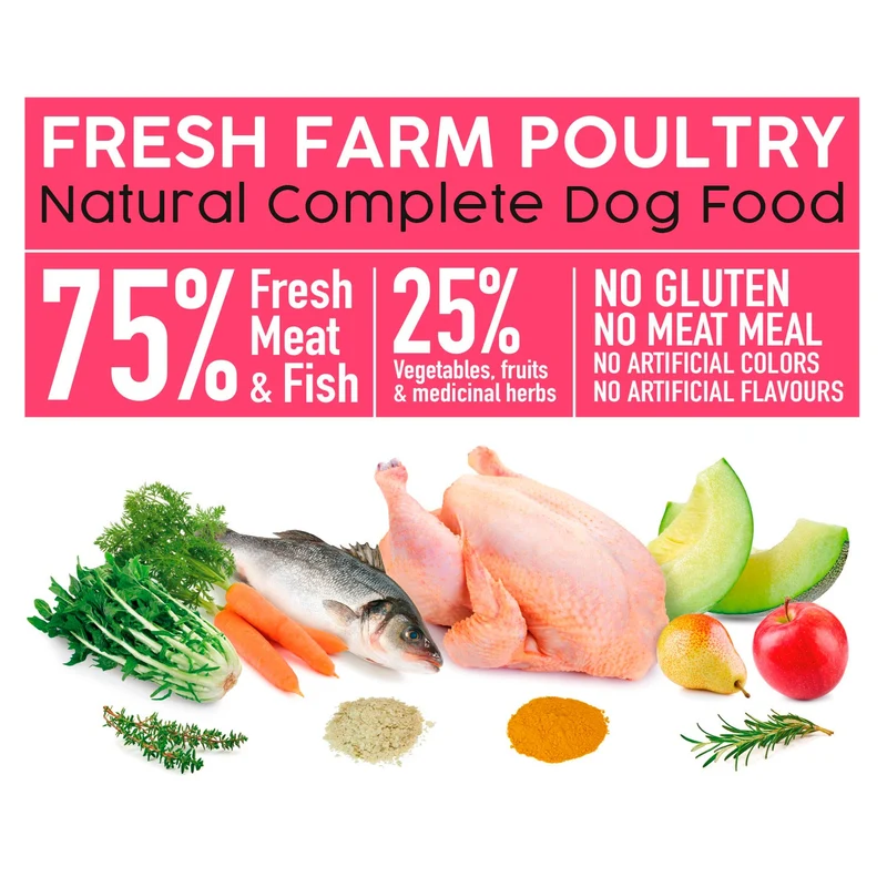 Alimento semihúmedo con Pollo de corral - Fresh