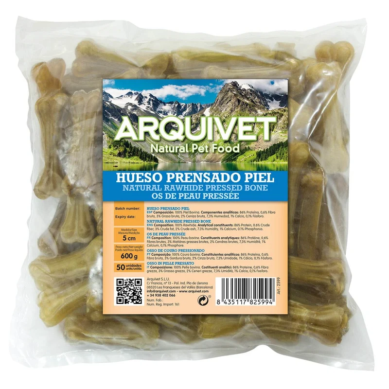 Hueso prensado piel