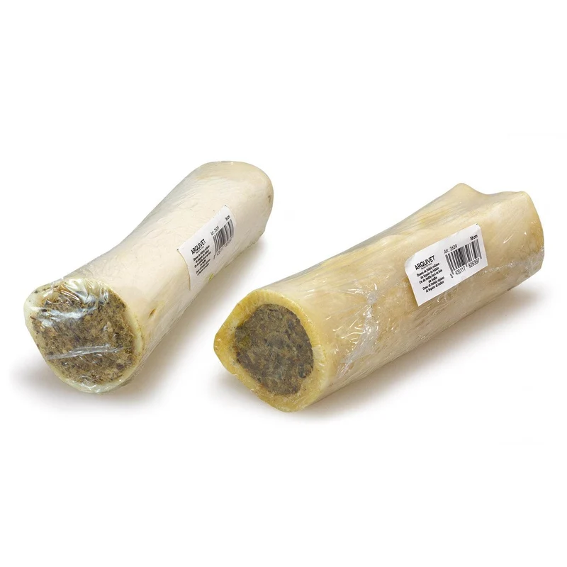 Hueso de búfalo relleno - 16 cm