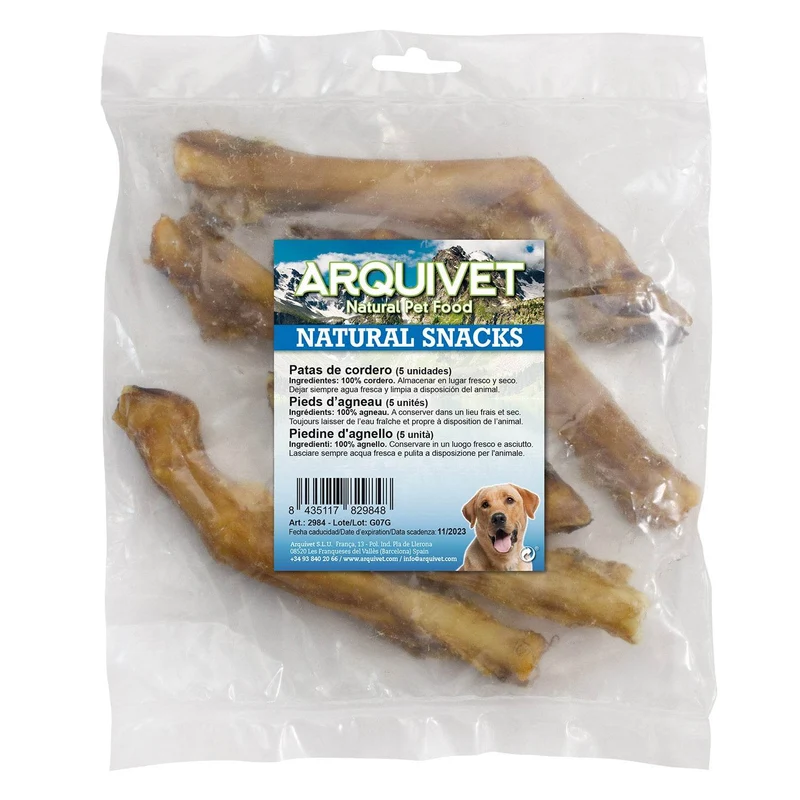 Patas de cordero (Bolsa 5 uds.)