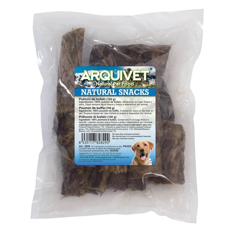 Pulmón de búfalo (Bolsa 100 gr)