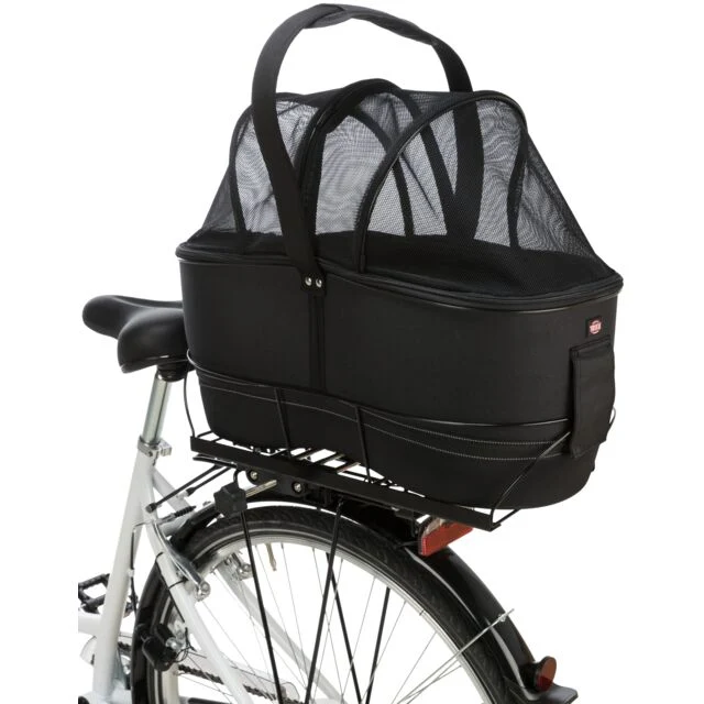 Cesto posteriore per cani per bicicletta versione molto lunga