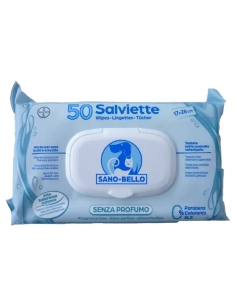 Salviette Detergenti 50pz varie profumazioni