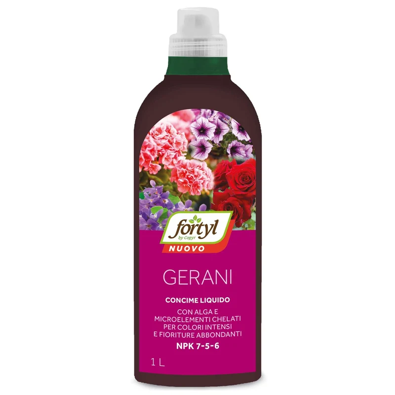Fortyl Concime Liquido Gerani flacone da 1Lt