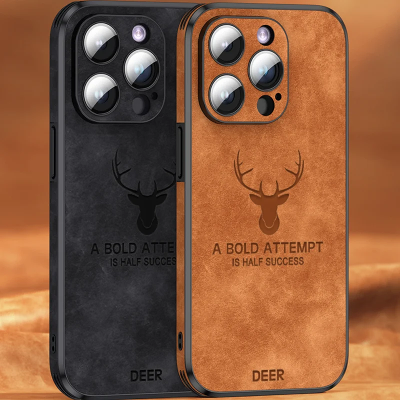 Luxvera – iPhone-hoes echt leer slank & schokbestendig – stijlvol design