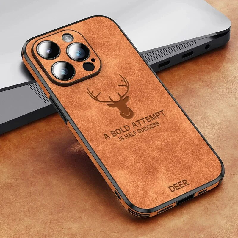 Luxvera – iPhone-hoes echt leer slank & schokbestendig – stijlvol design