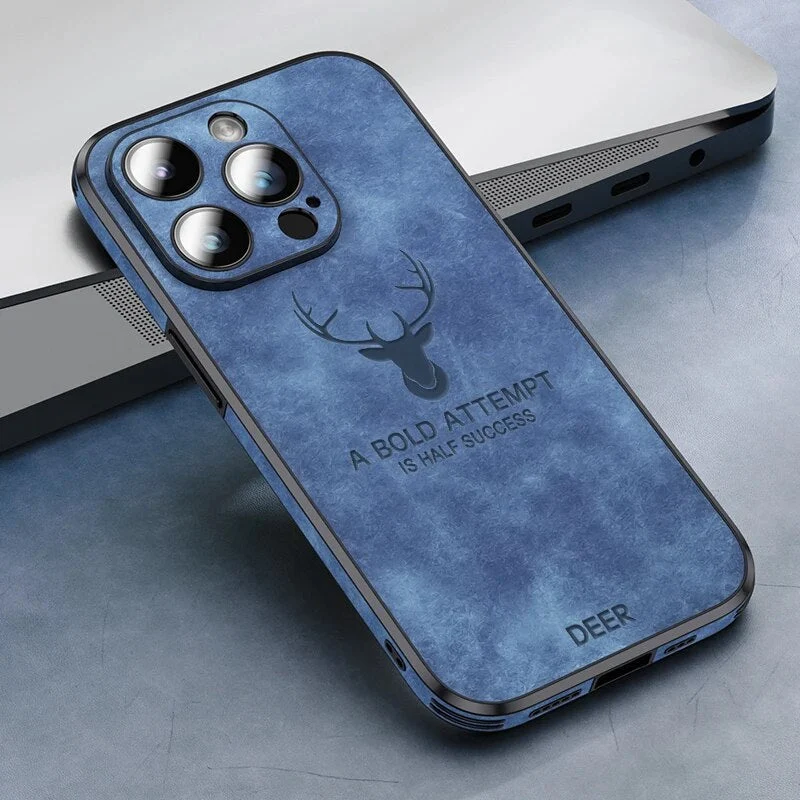 Luxvera – iPhone-hoes echt leer slank & schokbestendig – stijlvol design