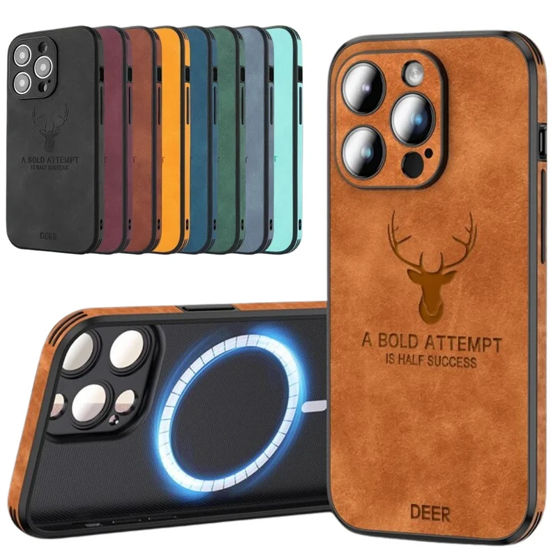 Luxvera – iPhone-hoes echt leer slank & schokbestendig – stijlvol design