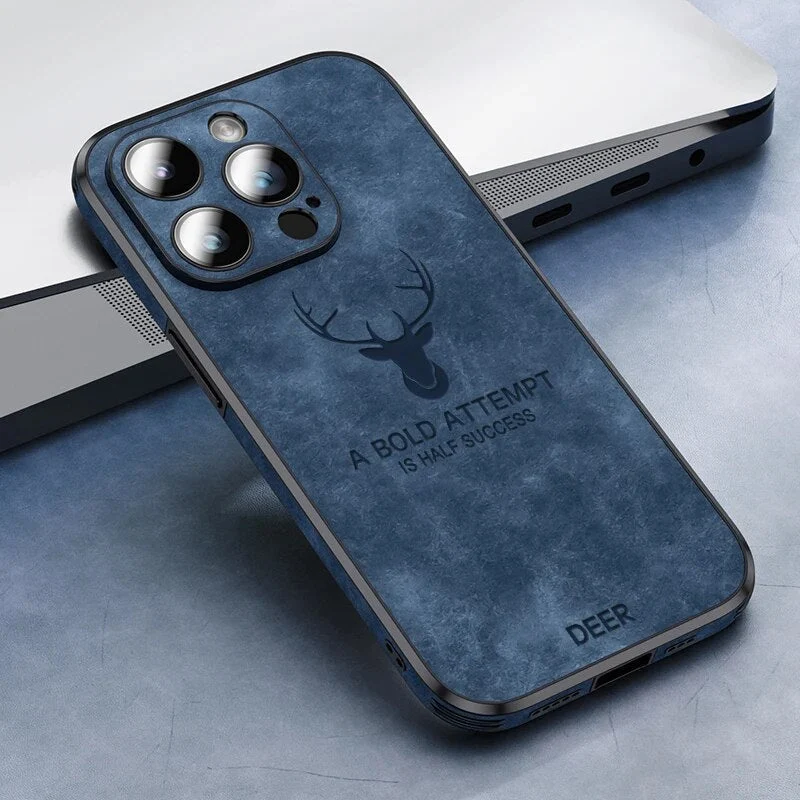 Luxvera – iPhone-hoes echt leer slank & schokbestendig – stijlvol design