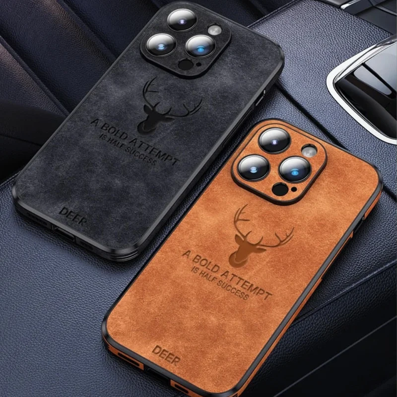 Luxvera – iPhone-hoes echt leer slank & schokbestendig – stijlvol design