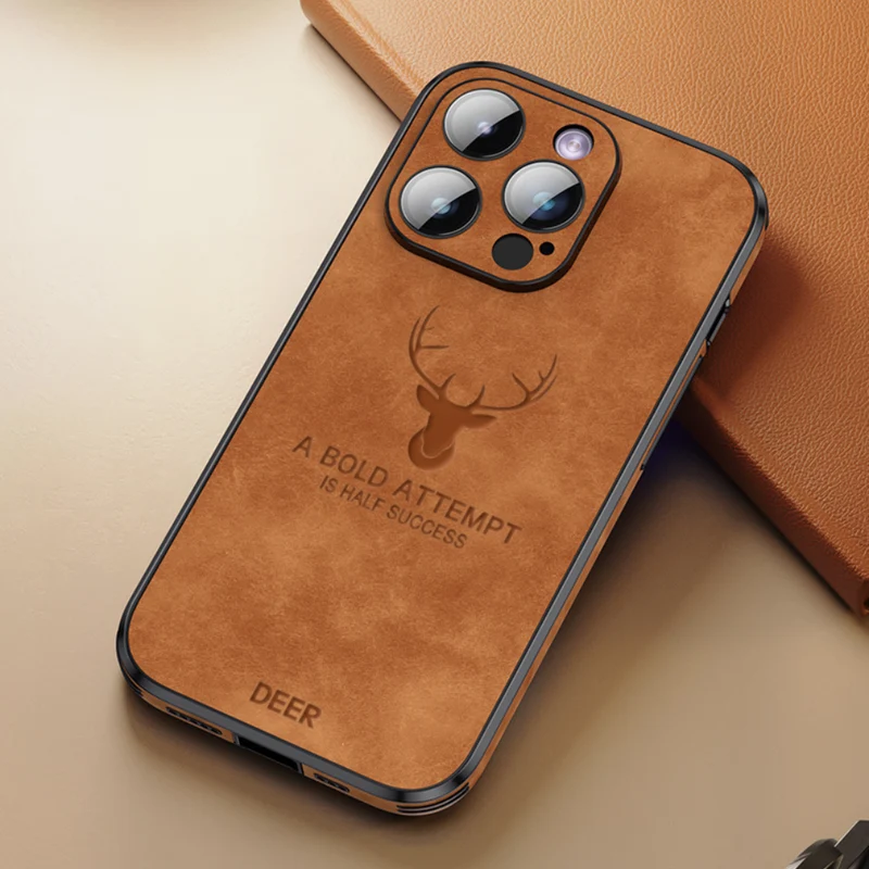 Luxvera – iPhone-hoes echt leer slank & schokbestendig – stijlvol design