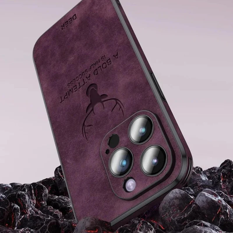 Luxvera – iPhone-hoes echt leer slank & schokbestendig – stijlvol design