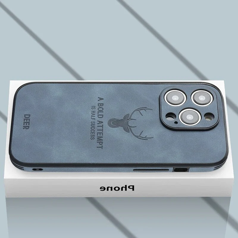 Luxvera – iPhone-hoes echt leer slank & schokbestendig – stijlvol design