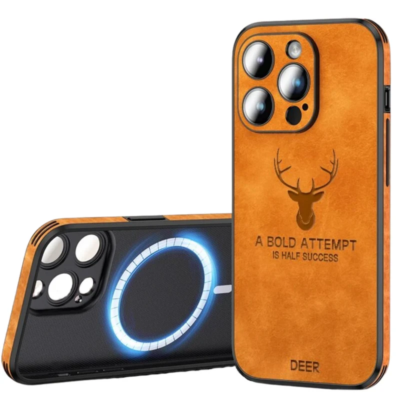 Luxvera – iPhone-hoes echt leer slank & schokbestendig – stijlvol design